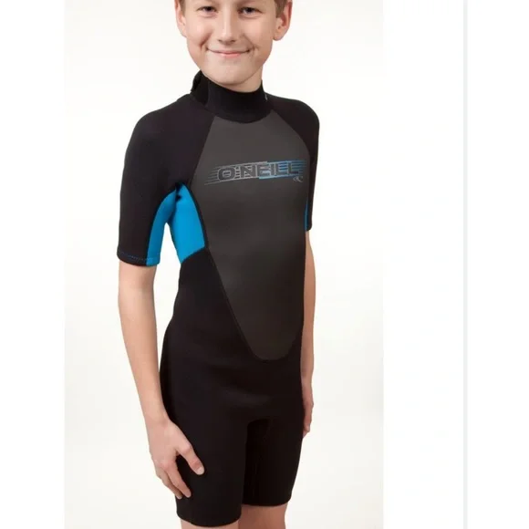 O’Neill Youth Wet Suit Reactor 2-MM Boys/Girls/Kids short Spring Suit